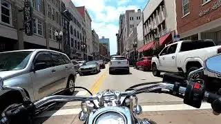 Yamaha Vstar 950  - Test Ride -Downtown