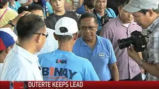 Marcos, Robredo neck and neck in VP race