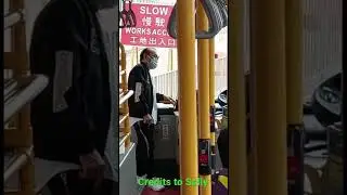 ￼￼阿叔喺37H唔帶好口罩| Old Man on 37H not wearing mask properly (Credits to Flimer)