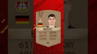 Kai Havertz Fifa 17 VS Fifa 23