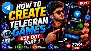 How To Create Telegram Games Use Bot | Game Develop Vedio Coming Soon | Info-Telegram