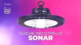 Projecteur LED industriel 200 W ASLO | &Eacute;clairage intense int&eacute;rieur & ext&eacute;rieur