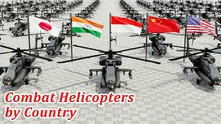 Combat Helicopter Forces by Country (2023)