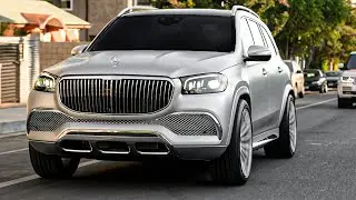 Maybach GLS 600 от Tyga, посеребренный.