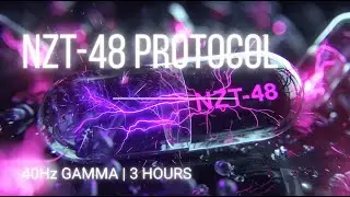 NZT-48 Protocol | 40Hz Gamma Binaural Beats | 3 Hours Deep Focus for Coding