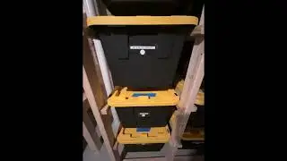 Bin Storage Rack PT3 - Storage Mgmt with NFC tags