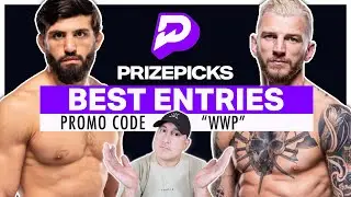 PRIZEPICKS Entry for UFC Qatar: Tsarukyan vs. Hooker