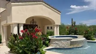 Hand-Carved Natural Limestone Columns & Pool Caps | Outdoor Oasis