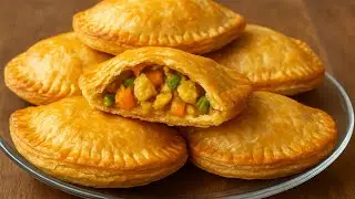 How To Make Crispy Chicken Pie | Flaky And Juicy Filling#crispychickenpie#bedianawalkerdoingsrecipes