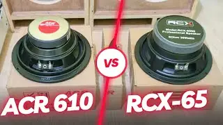 Battle Speaker Murah 6 Inch: ACR 610 Melawan RCX‼️Siapa yang lebih Joss Low Midnya??