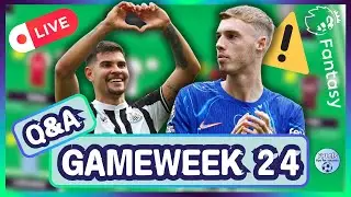 FPL GW24 Q&A | LIVE Reviews | 2 TRANSFERS CONFIRMED | Fantasy Premier League 2025/26 | Pt. 2