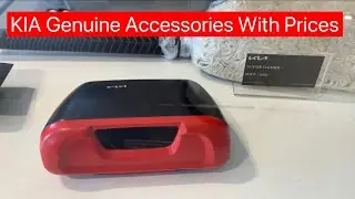 KIA Genuine Accessories With Prices #kiaseltos #kiasonet #accessories
