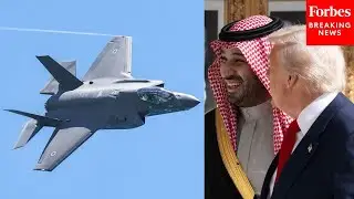 Trump Asked If His Plan To Sell F-35s To Saudi Arabia Is Part Of A Broader Security Agreement