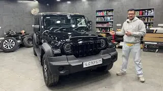 Mahindra Thar Roxx From Gujarat For Paint Protection Film | Detailing Store  | Bharat Car Detailing