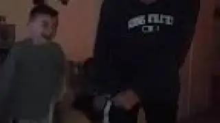 Coolest grandpa and grandson dance