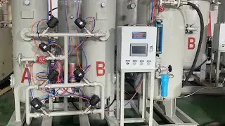 Tutorial how to install PSA Nitrogen generator equipment