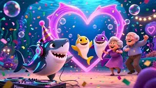 Baby Shark&rsquo;s Party Park | Fun Adventure Song for Kids | Nursery Rhymes & Songs for Children