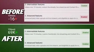 YouTube advanced features disabled Problem🤔 | 3. advanced features | advance features verification