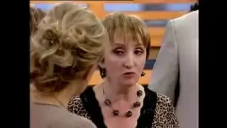 Woman with floor length hair - Health and Beauty Russian TV Show