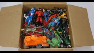 Spider-man pop toy series Unbox,Marvel hero toy figures,pop action dolls,Spider-Man pop toy guns