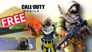 *FREE* Spectre The Prepper Character Skin Gameplay in Cod Mobile Battle Royale | Season 4 Wild Dogs