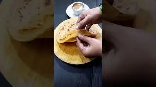 Maharashtrian Style 5 Layer Chapati Recipe #shorts#youtubeshorts#shortsfeed#chapati