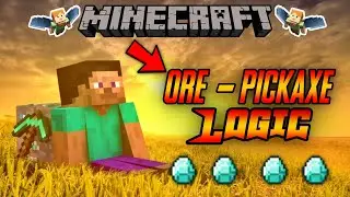 Minecraft: The Science Of Ores - Pickaxes👌 #Shorts | V Zync