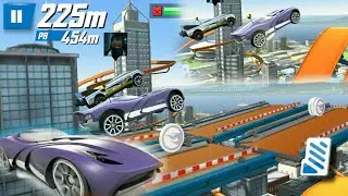 VELOCITA SUPER FLIP & BIG AIR ON LEVEL 56 57 HIGH SPEED HOT WHEELS RACE OFF GAMEPLAY