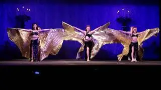 Крылья. Души-птицы. Magic Show. Isiswings. Showbellydance.