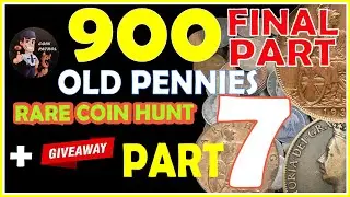 Rare Coin Hunt - 900 Pennies To Search - Part 7 - Final Part