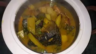 শীতের সবজি দিয়ে রুই মাছের ঝোল..