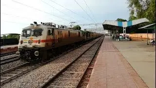 GARIBRATH EXPRESS at it's Full Speed | India's Fastest ICF Rake Train.