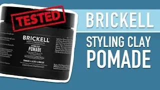 Brickell Styling Clay Pomade ● HAARSTYLING PRODUKTTEST