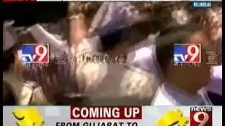 News9 - MNS, Shiv Sena workers clash in Mumbai