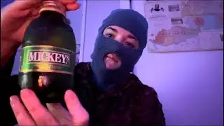 Happy Holidays! Drinking a Mickey&rsquo;s fine frag!