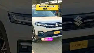 🔥New Brezza Facelift 2026 #automobile #marutisuzuki#marutibrezza #marutibrezza2026#shortsfeed