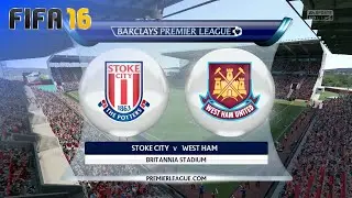 FIFA 16 - Stoke City vs. West Ham United @ Britannia Stadium