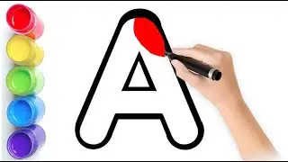 Collection of uppercase & lowercase alphabet dotted lines | ABCD alphabet writing | ABC song | FLY-1