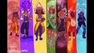 Wizard 101 fan art speed paint