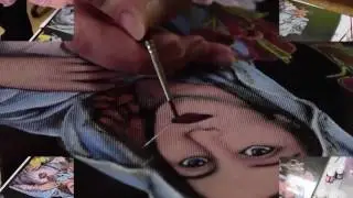 Grabado laser de Granito Negro