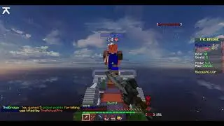 POV: You combo a player with 10,000 points in blocksmc (TheBridge)