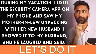 During my vacation, I used my phone's security camera app and observed my mother-in-law unpacking w&hellip;