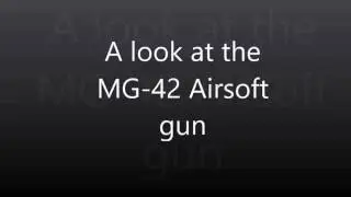 AGM/ S&T Armament MG 42 Airsoft gun review