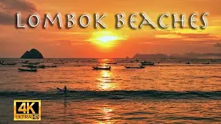Lombok 🏝️Beach Hopping | Torok, 🏄‍♂️ Selong Belanak, Giri Trawangan 🌅 | 4K