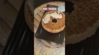Ghevar With Rabadi | by @RKitchenFood  #ghevar #rabadi ❤🍴.