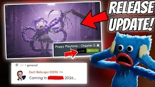 POPPY PLAYTIME, ГЛАВА 5 &mdash; ОФИЦИАЛЬНЫЕ ОБНОВЛЕНИЯ О ДАТЕ ВЫХОДА ИГРЫ ОТ РАЗРАБОТЧИКА MOB (БОЛЬШОЕ ...