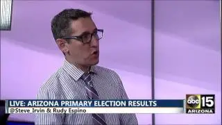 BREAKING: Steve Irvin ABC 15 - Arizona Primary Election Results - Sheriff Joe - John McCain