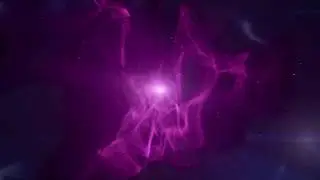 4K Relaxing SPACE Moving Background - Purple Nebula Fog #AAVFX