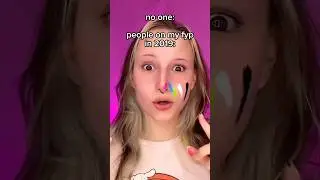 so iconic 😭 #satire #makeup #2019 #tiktok #floptok