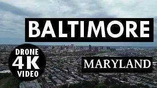 Drone Flight in Baltimore, Maryland